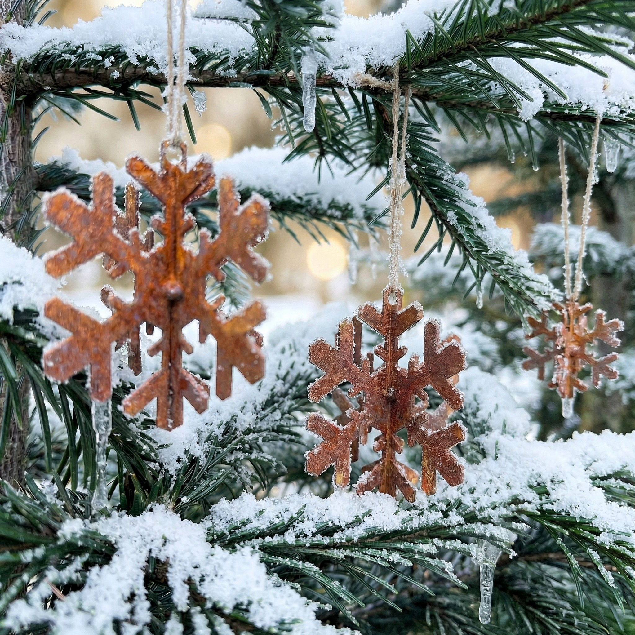 Anhänger „Schneeflocke Kristall”