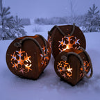 Laterne „Schneeflocke”