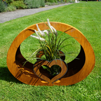 Dekotasche mit großem Herz