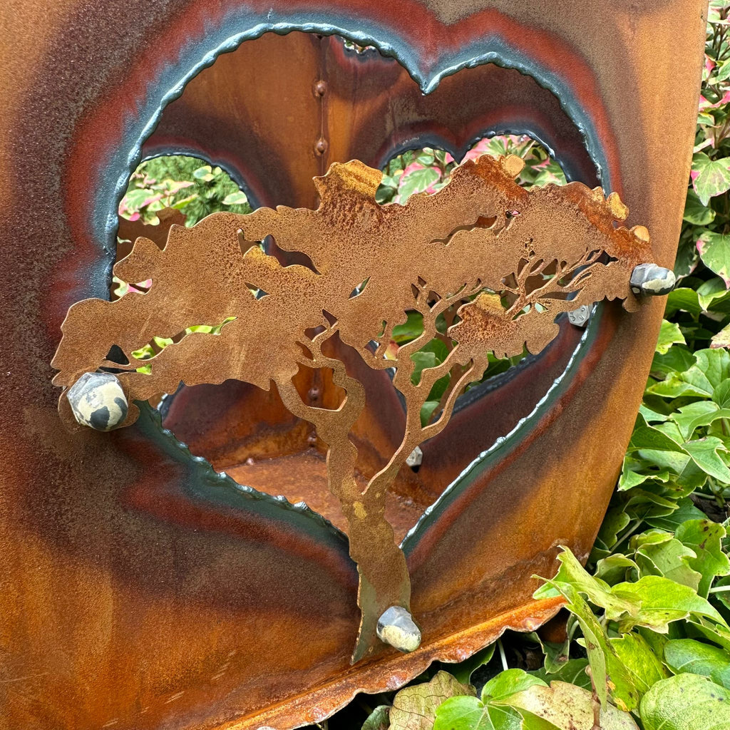 Laterne Herz „Bonsai”